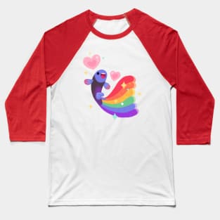 Rainbow guppy 6 Baseball T-Shirt